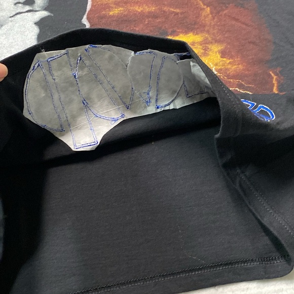 The doors Riders On The Storm Embroidered T-shirt Size M - Picture 12 of 12